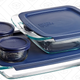 Pyrex 8-Piece Glass Storage Set, $15